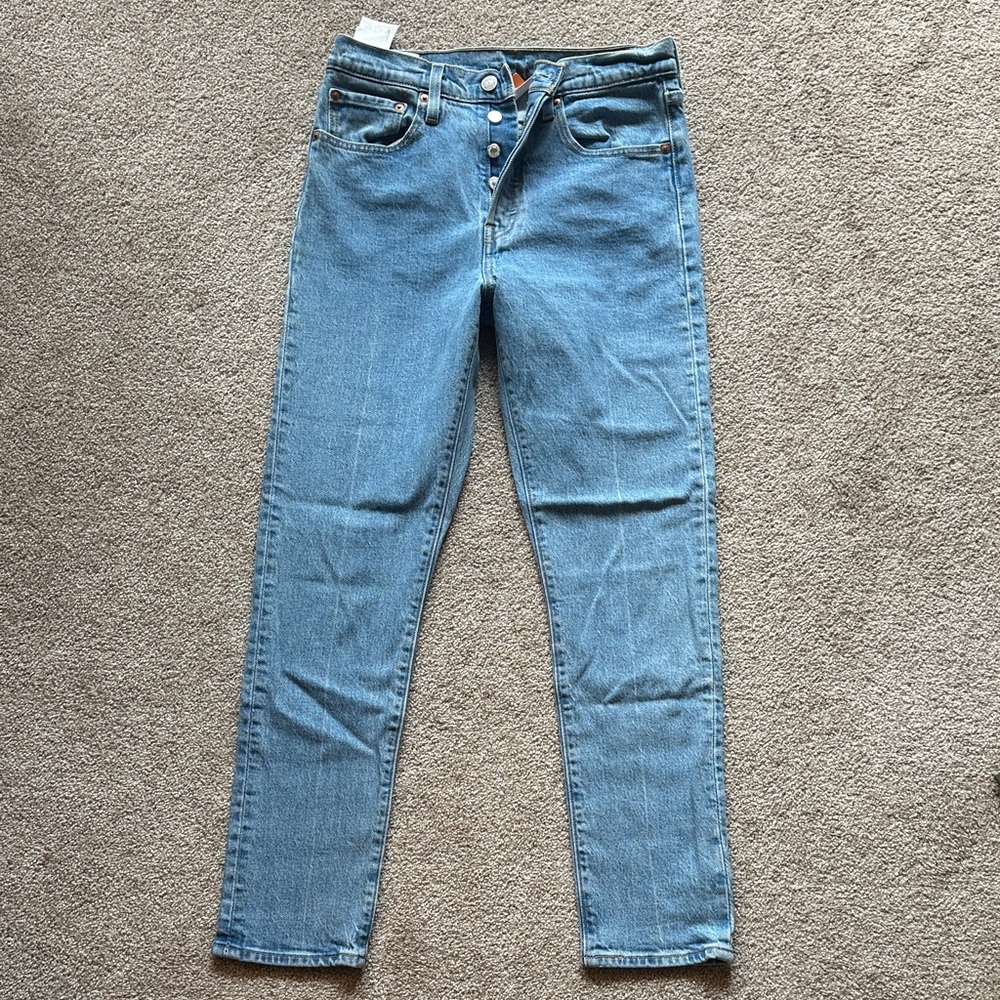 Levi's 501 S Light Blue Women's Skinny Jeans